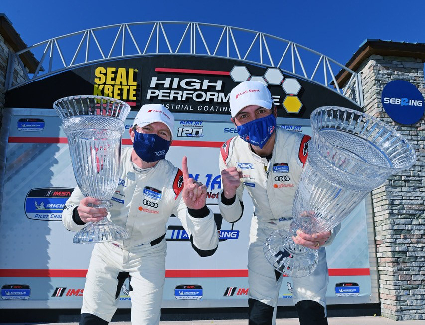 Gavin Ernstone and Jon Morley Sebring Win 2021